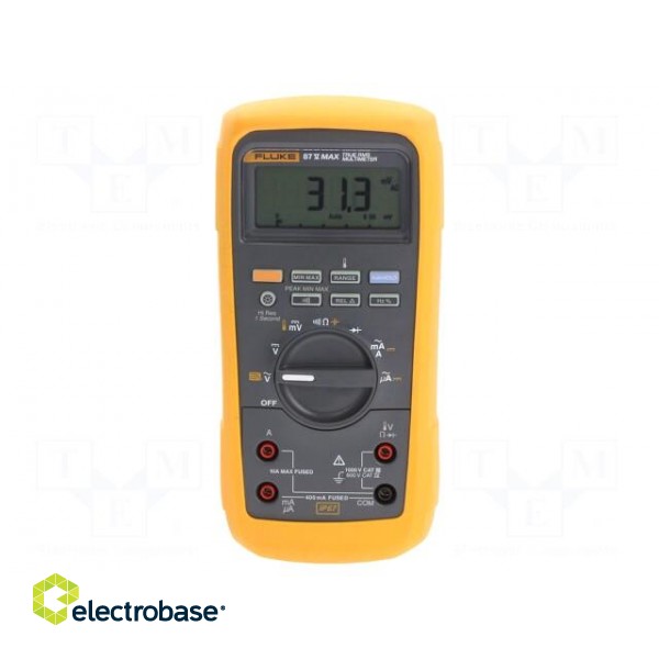 Digital multimeter | LCD (6000/20000),with a backlit | 0.01÷60S paveikslėlis 1