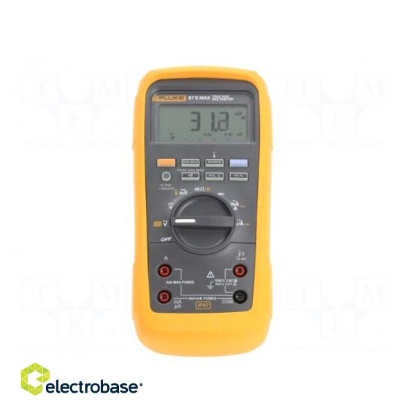 Digital multimeter | LCD (6000/20000),with a backlit | 0.01÷60S paveikslėlis 5