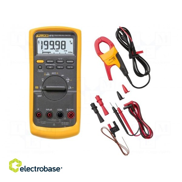 Digital multimeter | LCD | (6000/20000) | Bargraph: 33segm.40x/s