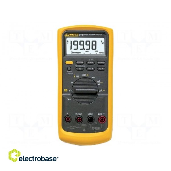 Digital multimeter | LCD | (6000/20000) | Bargraph: 33segm.40x/s image 1