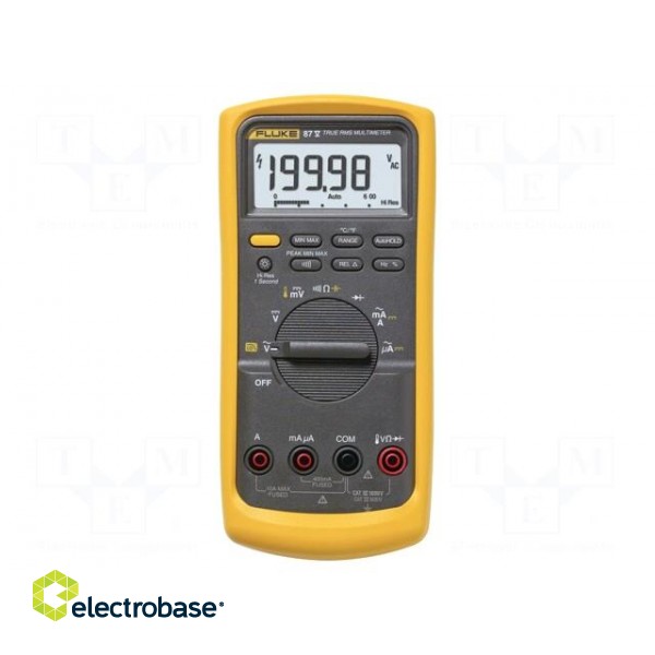 Digital multimeter | LCD | (6000/20000) | Bargraph: 33segm.40x/s image 7