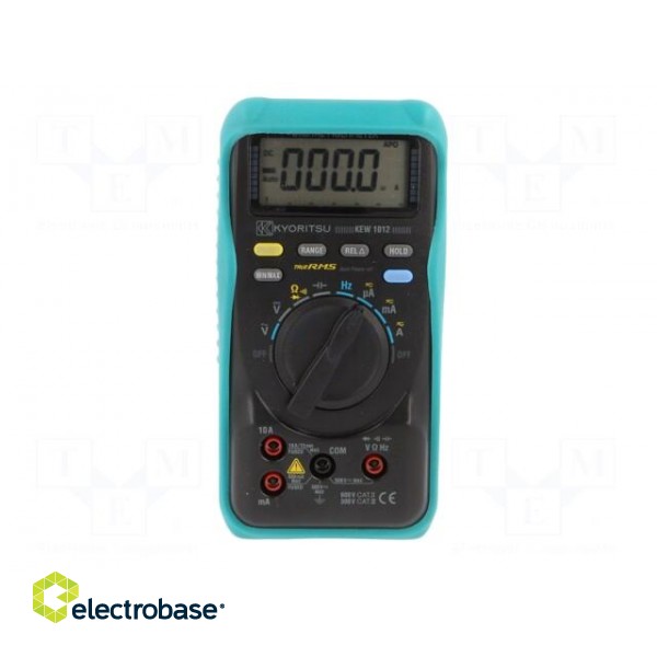 Digital multimeter | LCD | (6000) | 2,5x/s | VAC: 6V,60V,600V paveikslėlis 4