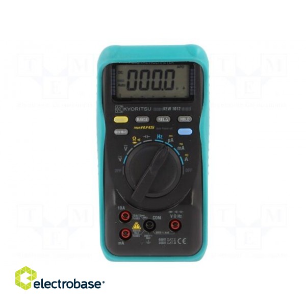 Digital multimeter | LCD | (6000) | 2,5x/s | VAC: 6V,60V,600V image 1