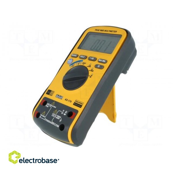 Digital multimeter | LCD (6000),with a backlit | 3x/s | True RMS image 7
