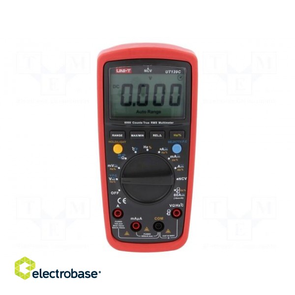Digital multimeter | LCD (6000),with a backlit | True RMS фото 1