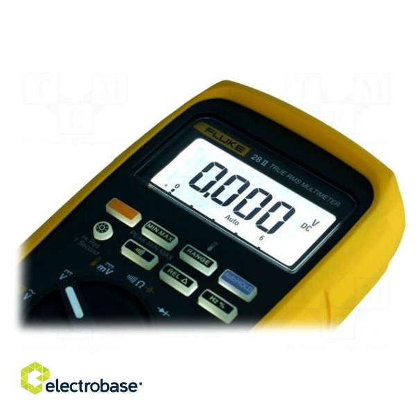 Digital multimeter | LCD (6000),with a backlit | True RMS | IP67 image 2