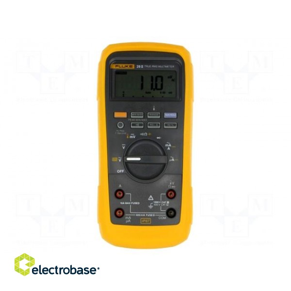 Digital multimeter | LCD (6000),with a backlit | True RMS | IP67 image 1