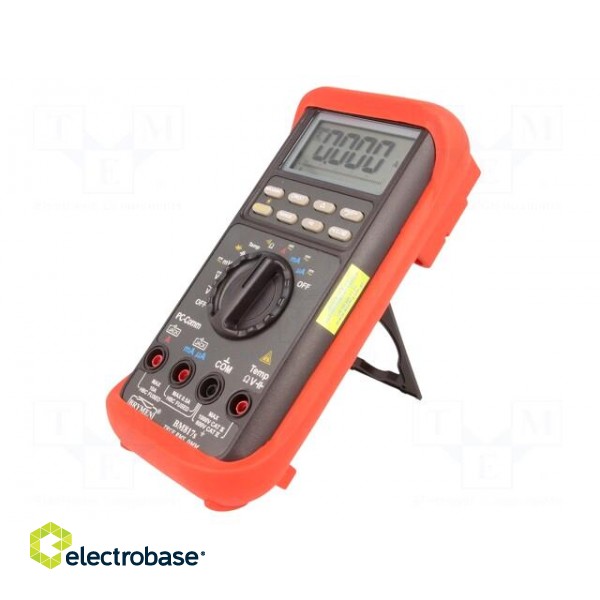 Digital multimeter | LCD (5000),with a backlit | 5x/s | True RMS image 7