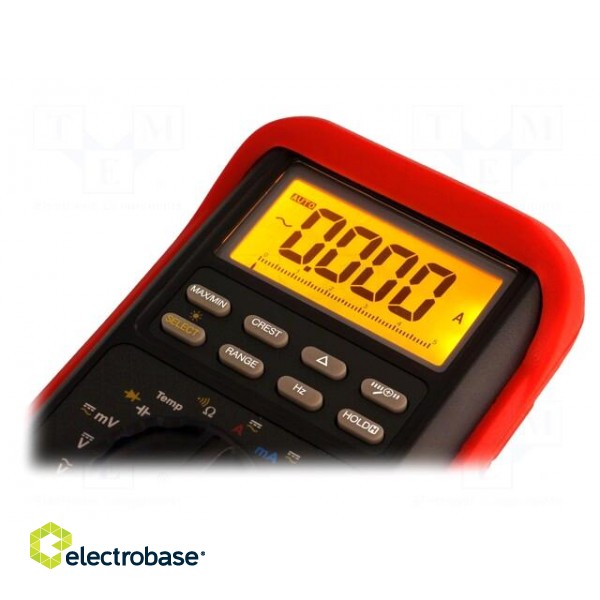 Digital multimeter | LCD (5000),with a backlit | 5x/s | True RMS image 2