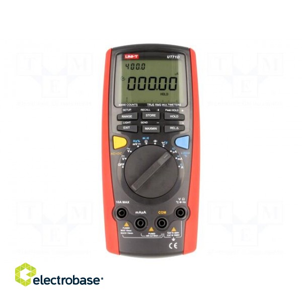 Digital multimeter | LCD (40000) | Bargraph: 40segm.10x/s paveikslėlis 1