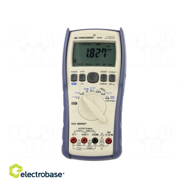 Digital multimeter | USB | LCD | 5 digits (50000) | 10x/s | -10÷50°C paveikslėlis 1