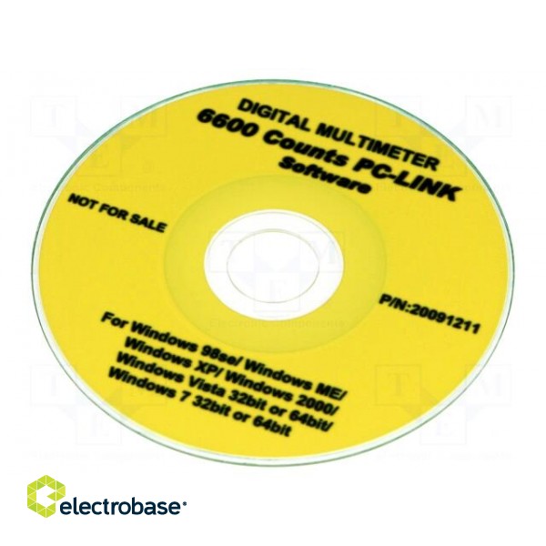 Digital multimeter | LCD (6600),with a backlit | 3x/s | True RMS image 4