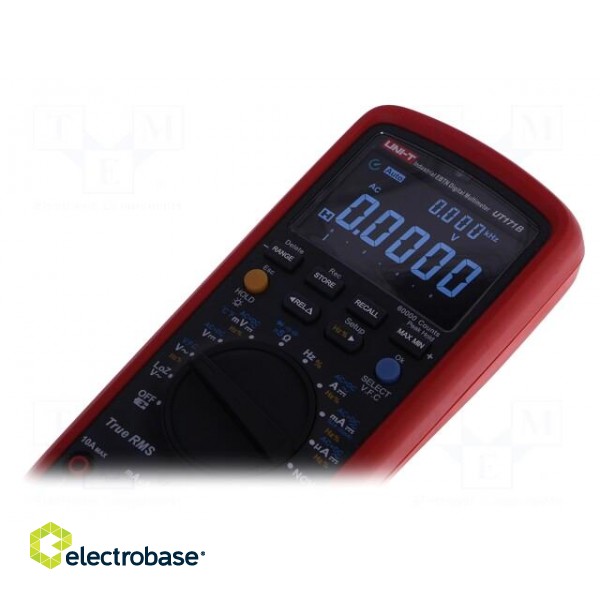 Digital multimeter | Bluetooth,USB | LCD,negative | (59999) | 60nS image 5