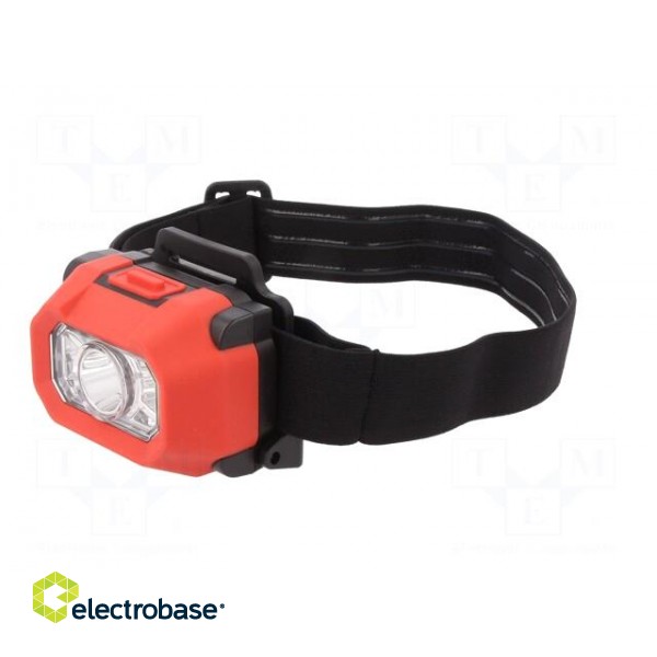 LED torch | 60x50x45mm | Features: waterproof enclosure | 130g | IP67 image 2