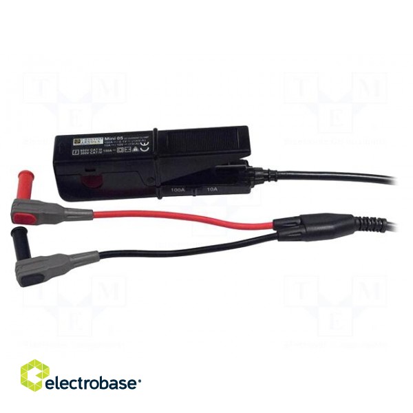AC current clamp adapter | Features: double insulated | Len: 1.5m image 2