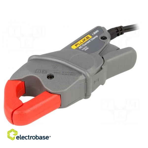 AC current clamp adapter | Øcable: 20mm | I AC: 0,5÷200A фото 2