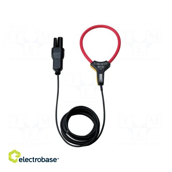 AC current clamp adapter | Øcable: 70mm | I AC: 100m÷10000A | Len: 3m