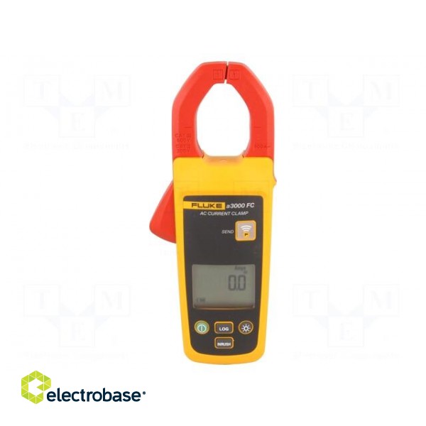 AC digital clamp meter | Øcable: 34mm | LCD 3,5 digit | I AC: 400A image 1
