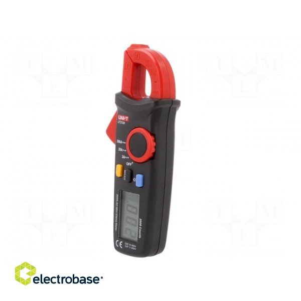AC digital clamp meter | Øcable: 16mm | LCD (2000),with a backlit фото 5