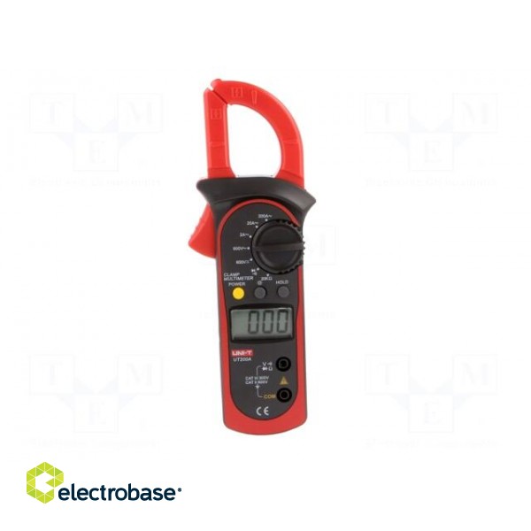 AC digital clamp meter | Øcable: 28mm | LCD (2000),with a backlit фото 6