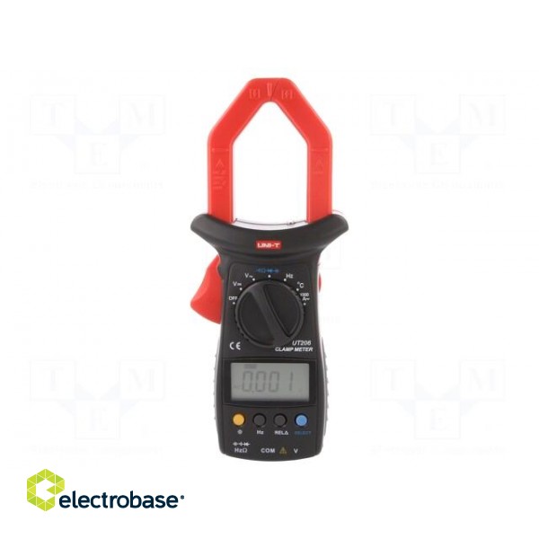 AC digital clamp meter | Øcable: 40mm | LCD (3999),with a backlit image 1