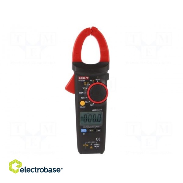 AC digital clamp meter | Øcable: 30mm | LCD (4000),with a backlit фото 7