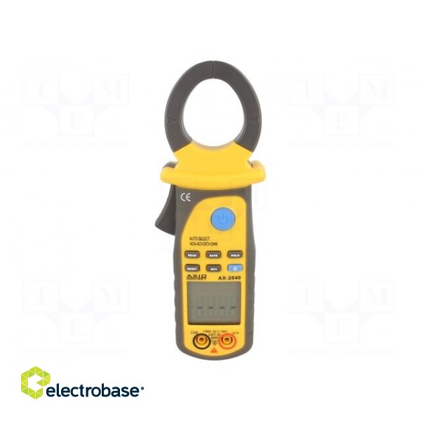 AC digital clamp meter | LCD (4000),with a backlit | VDC: 4÷400V фото 1