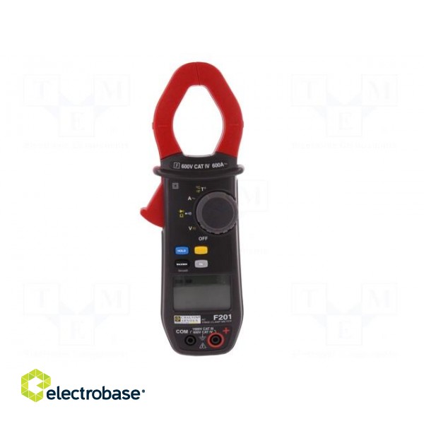 AC digital clamp meter | Øcable: 34mm | LCD (5999),with a backlit фото 8