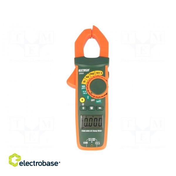AC digital clamp meter | Øcable: 30mm | LCD (6000),with a backlit image 1