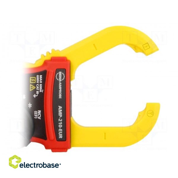 AC digital clamp meter | Øcable: 30mm | LCD (6000),with a backlit image 5