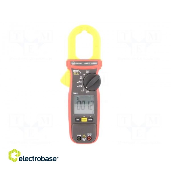 AC digital clamp meter | Øcable: 30mm | LCD (6000),with a backlit фото 6