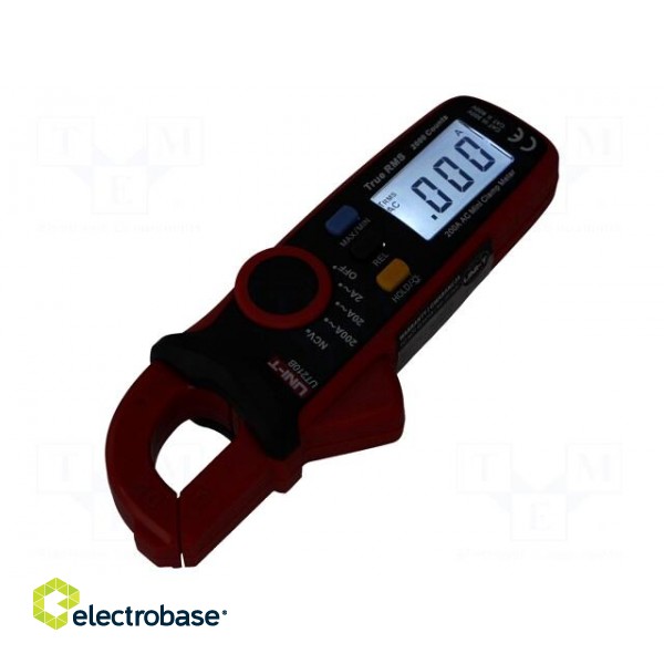 AC digital clamp meter | Øcable: 16mm | LCD (2000),with a backlit image 3