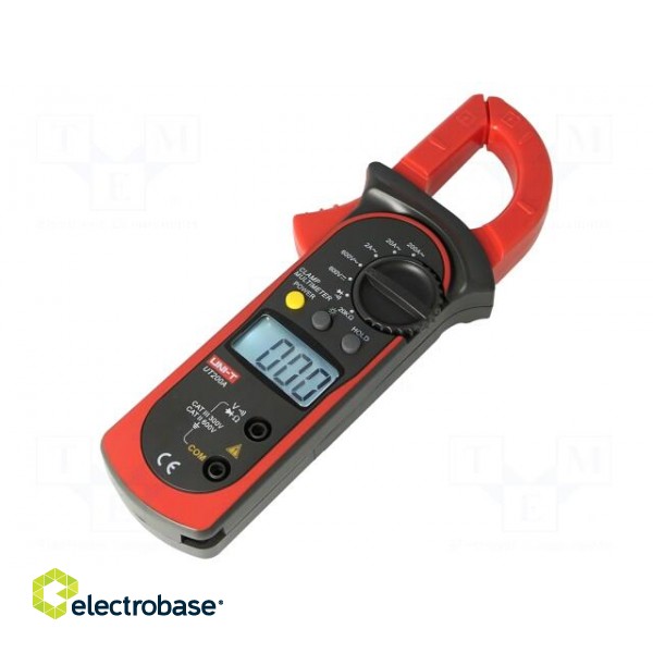 AC digital clamp meter | Øcable: 28mm | LCD (2000),with a backlit image 4