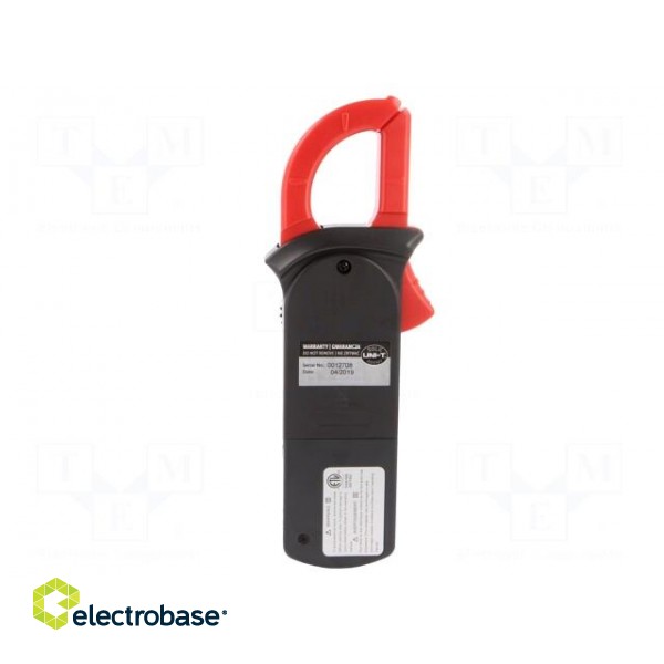AC digital clamp meter | Øcable: 28mm | LCD (2000),with a backlit фото 10
