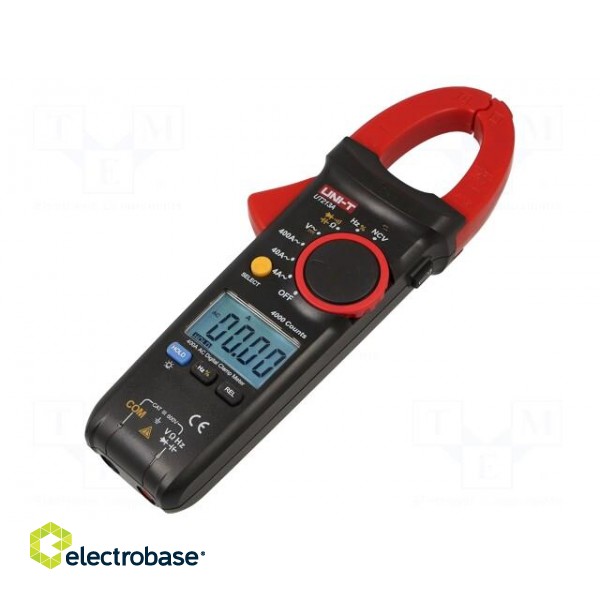 AC digital clamp meter | Øcable: 30mm | LCD (4000),with a backlit paveikslėlis 3