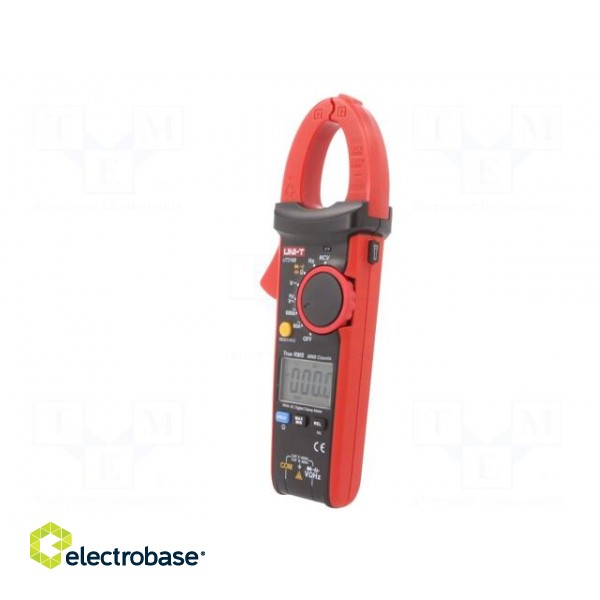 AC digital clamp meter | Øcable: 30mm | LCD (6000),with a backlit paveikslėlis 8