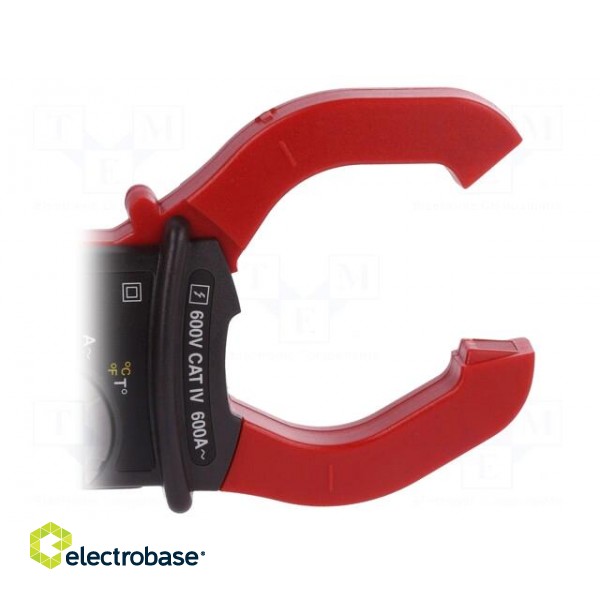 AC digital clamp meter | Øcable: 34mm | LCD (5999),with a backlit фото 5