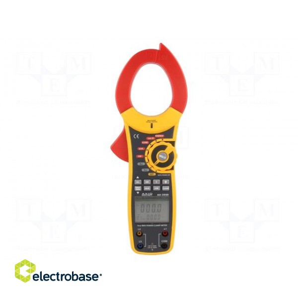 Power clamp meter | Øcable: 55mm | LCD 4 digits,bargraph | 0÷90° image 1