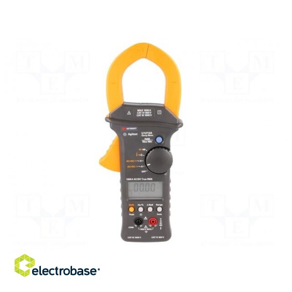 AC/DC digital clamp meter | LCD (4000) | I DC: 40/400/1000A | 52mm image 9