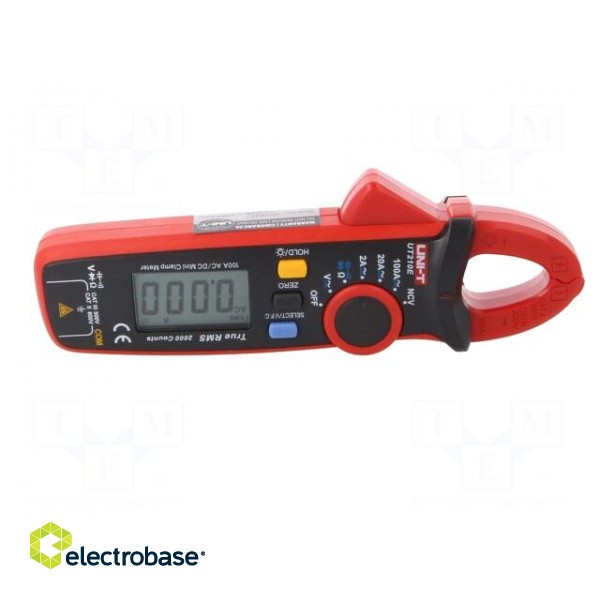 AC/DC digital clamp meter | Øcable: 17mm | I DC: 2/20/100A image 6