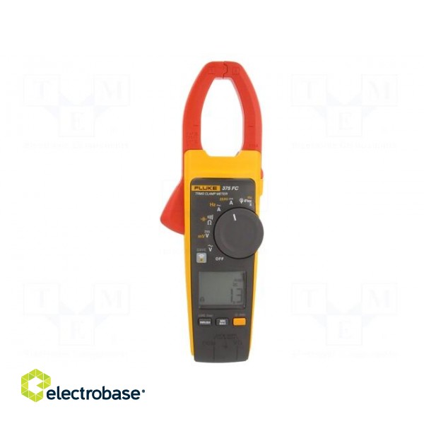 AC/DC digital clamp meter | Øcable: 34mm | LCD,with a backlit paveikslėlis 1