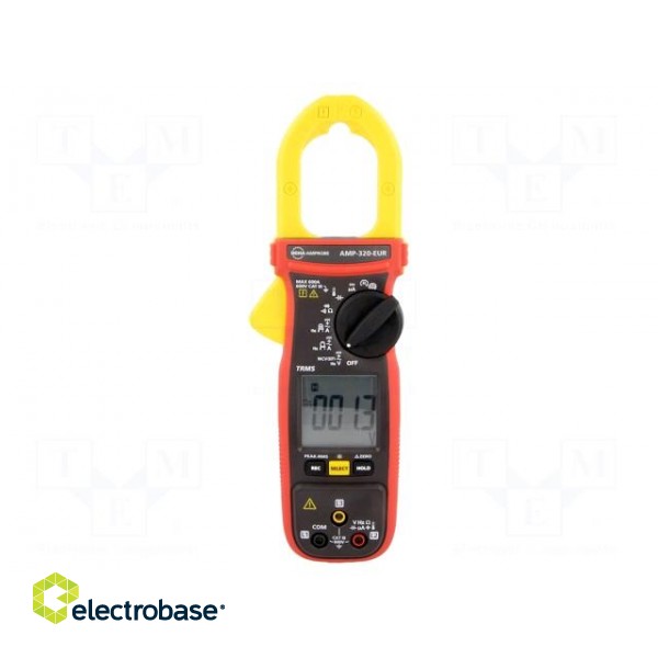 AC/DC digital clamp meter | Øcable: 35mm | I DC: 0÷600A | VDC: 0÷150V image 1