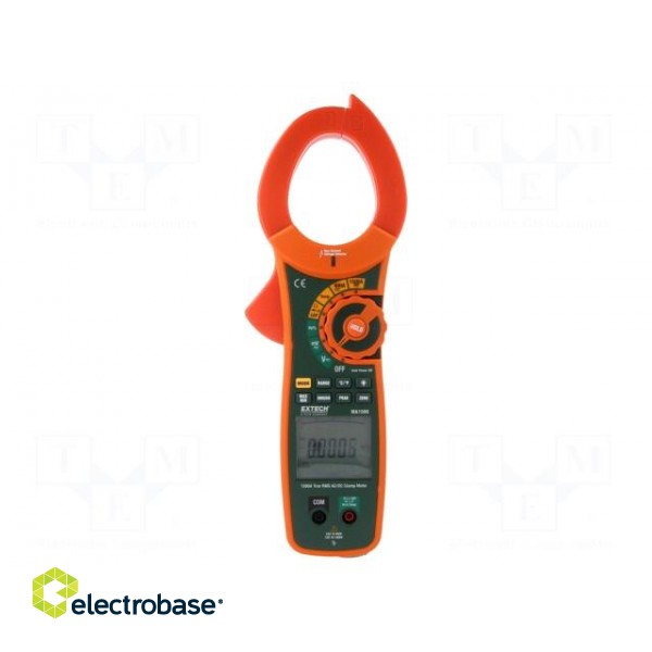 AC/DC digital clamp meter | Øcable: 50mm | I DC: 400/1500A image 1