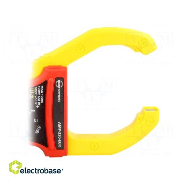 AC/DC digital clamp meter | Øcable: 51mm | I DC: 0÷1000A | True RMS фото 3
