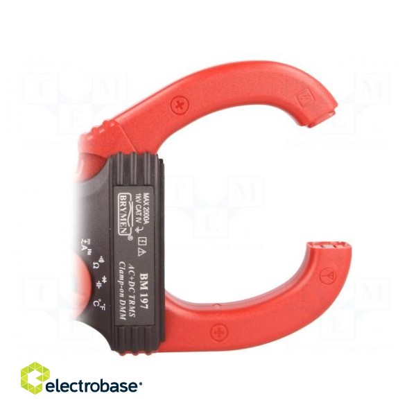 AC/DC digital clamp meter | Øcable: 55mm | Sampling: 5x/s | True RMS фото 4