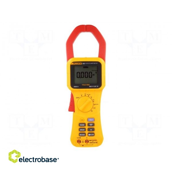 AC/DC digital clamp meter | Øcable: 58mm | LCD,with a backlit paveikslėlis 1