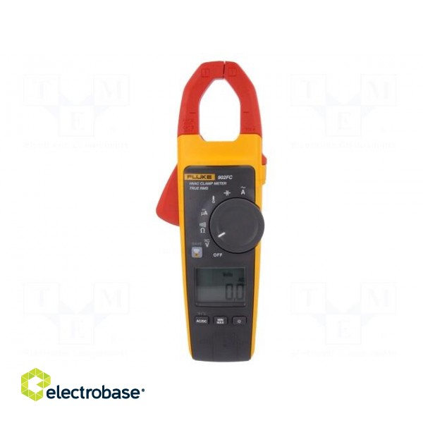 AC/DC digital clamp meter | Øcable: 30mm | LCD,with a backlit paveikslėlis 1
