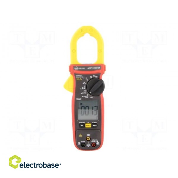 AC/DC digital clamp meter | Øcable: 35mm | I DC: 0÷600A | VDC: 0÷150V image 6