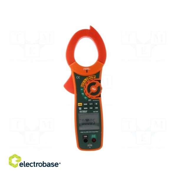 AC/DC digital clamp meter | Øcable: 50mm | I DC: 400/1500A image 8