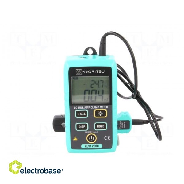 Current loop clamp meter | double LCD,with a backlit фото 7